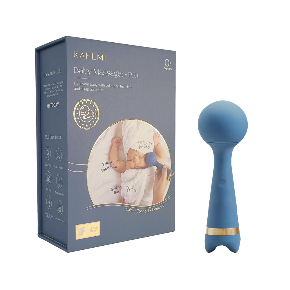 KAHLMI baby massager wand for gentle calming touch and soothing sleep aid