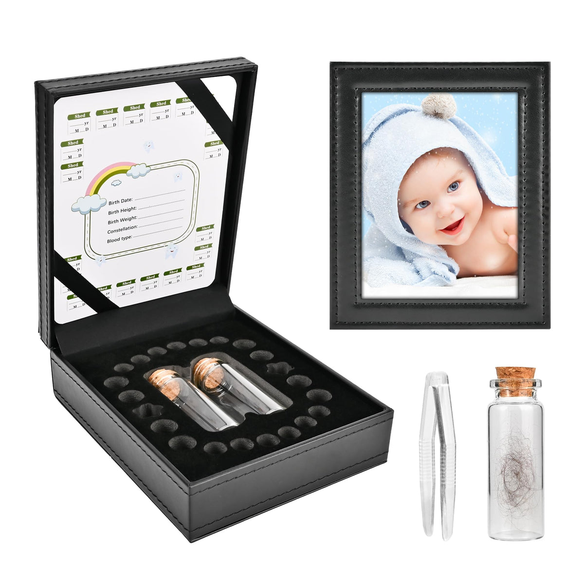 KAI JUN SHUN Tooth Fairy Box with a photo slot to display memories.