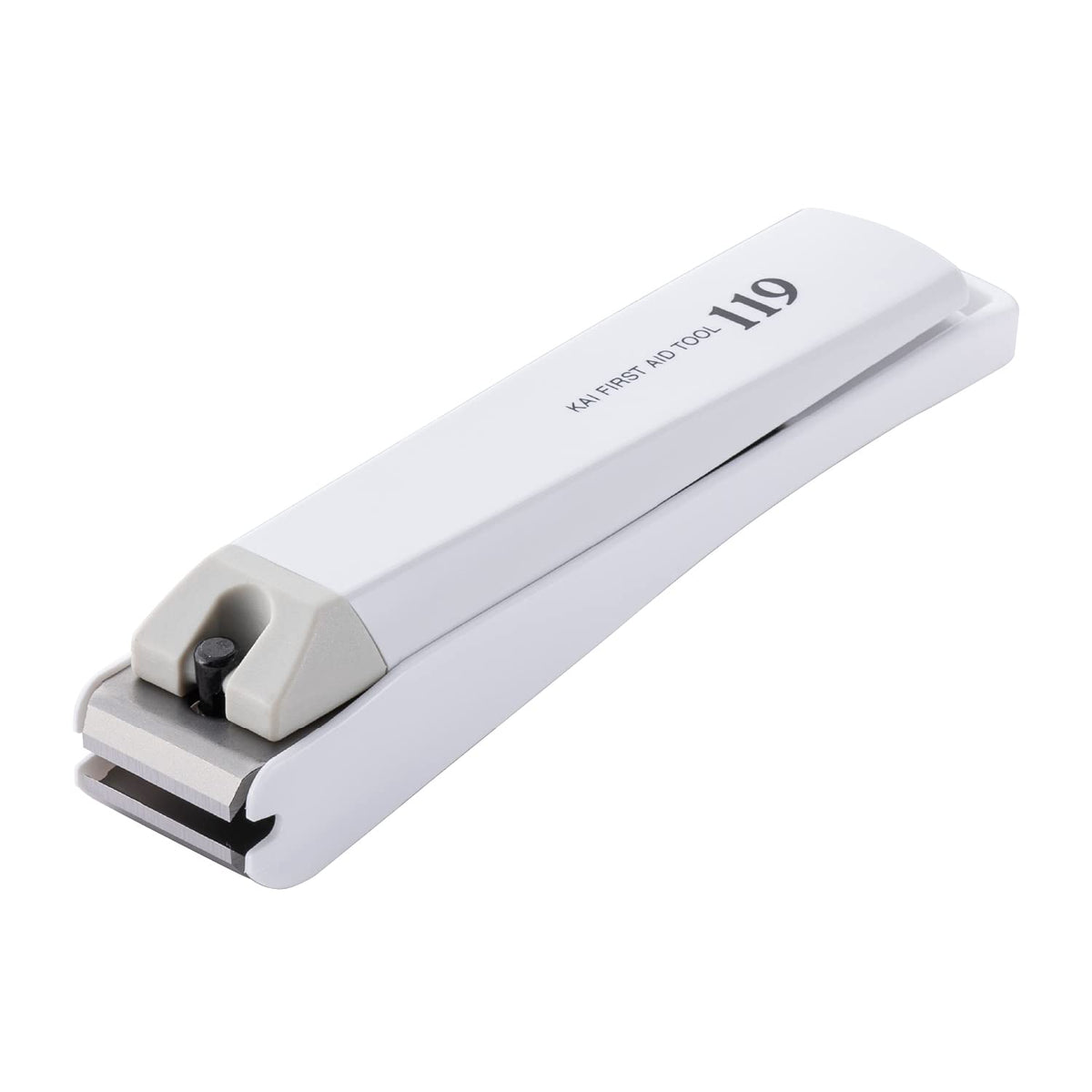 Kai nail clippers 119 straight blade close-up showing precise cutting edge