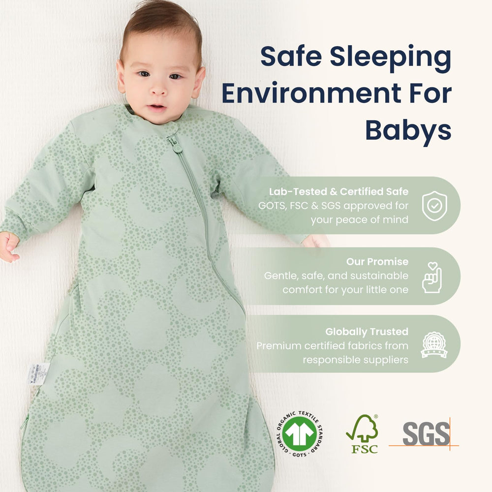 Kaiya Baby color and pattern options in soft fabrics for bedtime.
