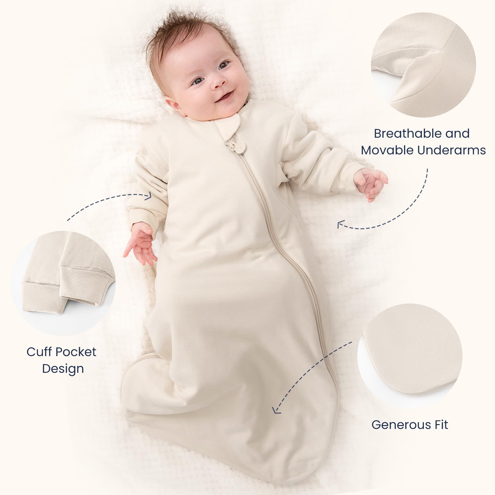 Kaiya Baby safety certifications provide reassurance for safe sleep.
