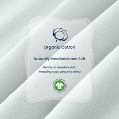 Kaiya Baby sleep sack anti-slip neckline prevents rubbing.