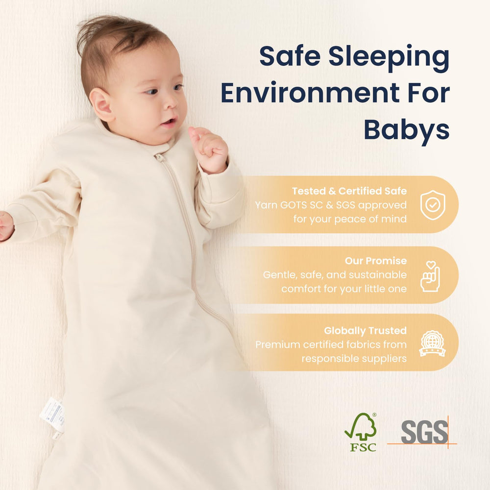 Kaiya Baby sleeping bag is machine washable and durable after many washes.