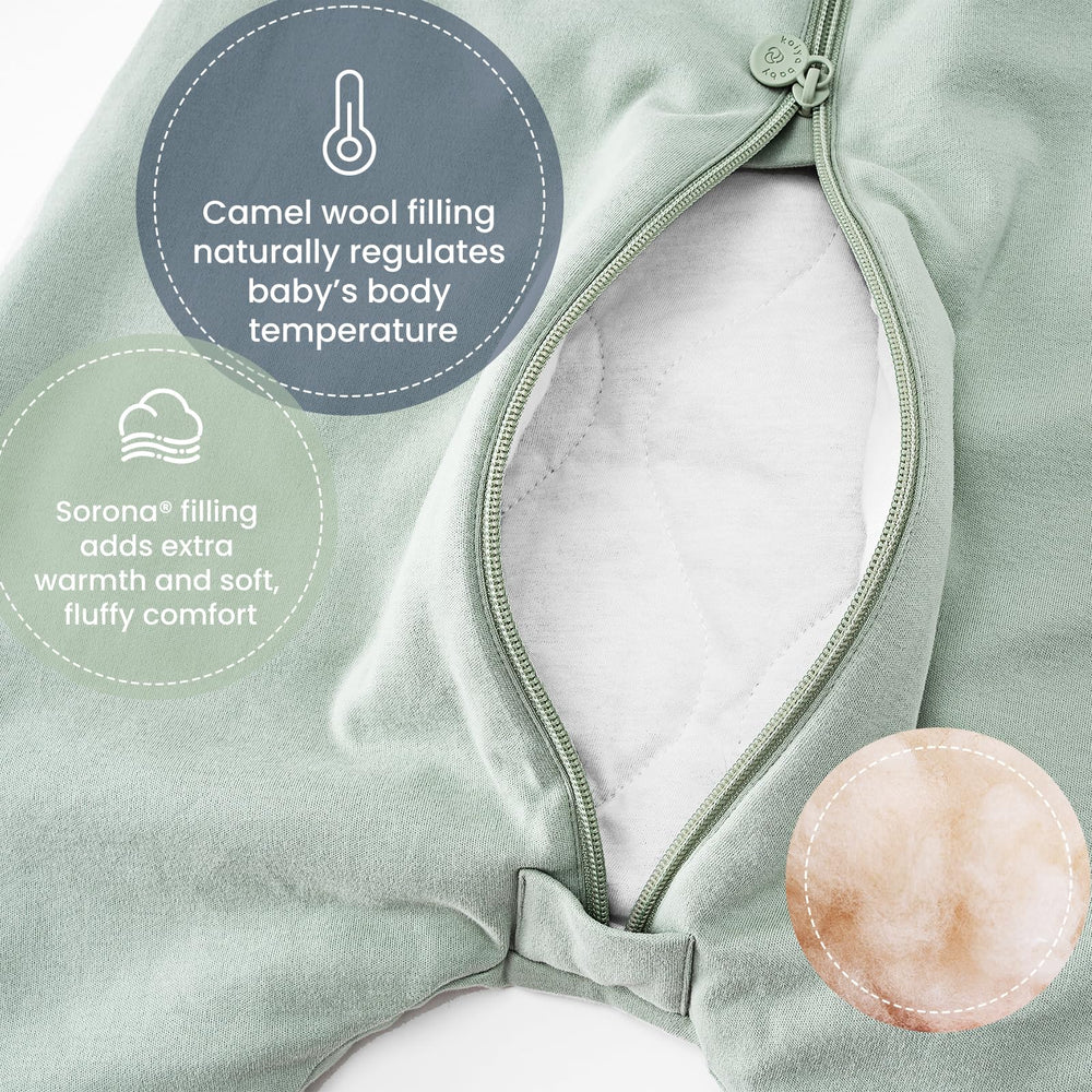 Kaiya Baby chest temperature sticker helps monitor warmth without disturbing baby.