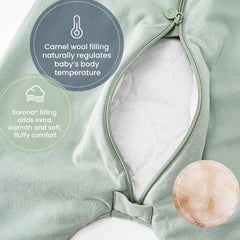 Kaiya Baby chest temperature sticker helps monitor warmth without disturbing baby.