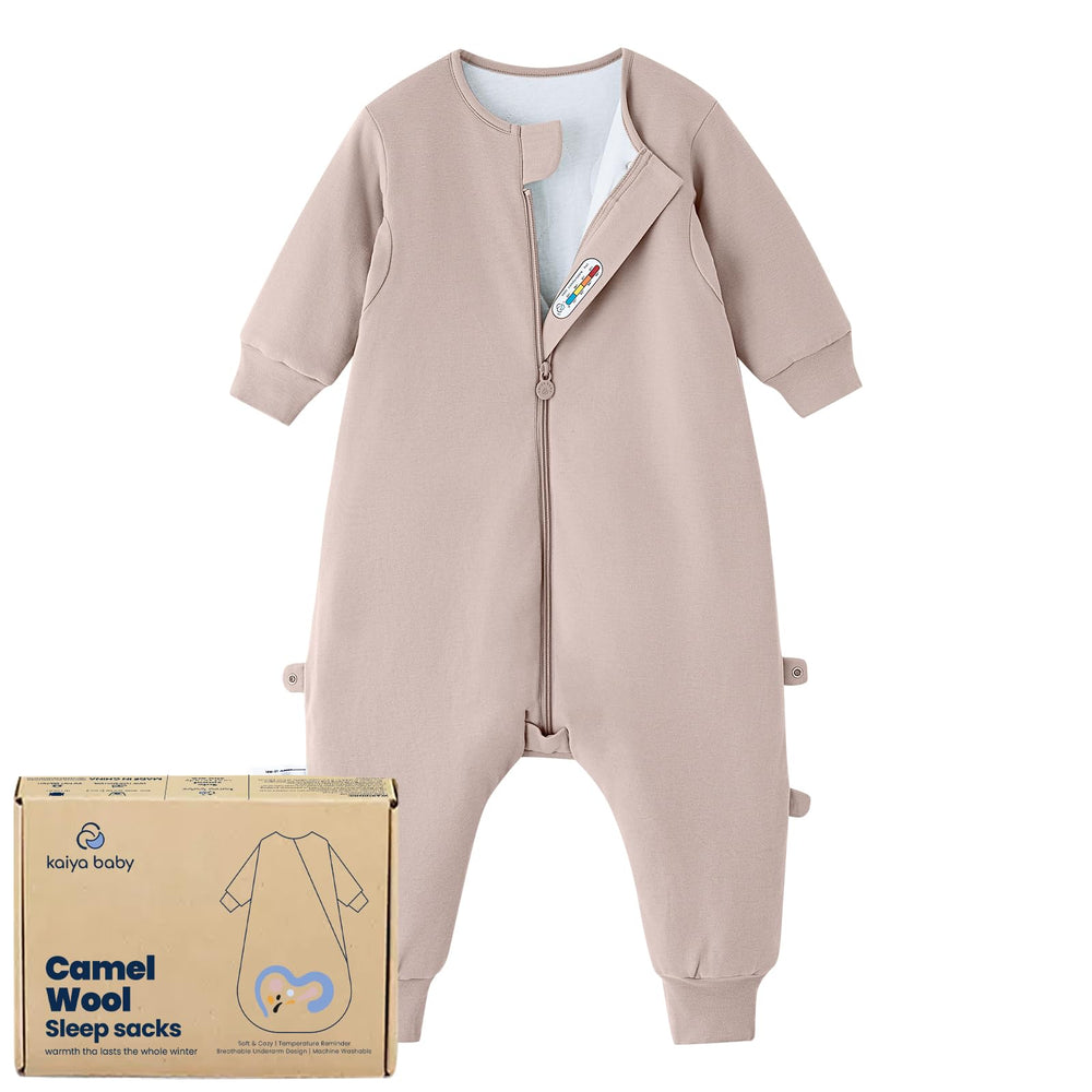 Kaiya Baby dusty pink sleep sack front view for toddlers