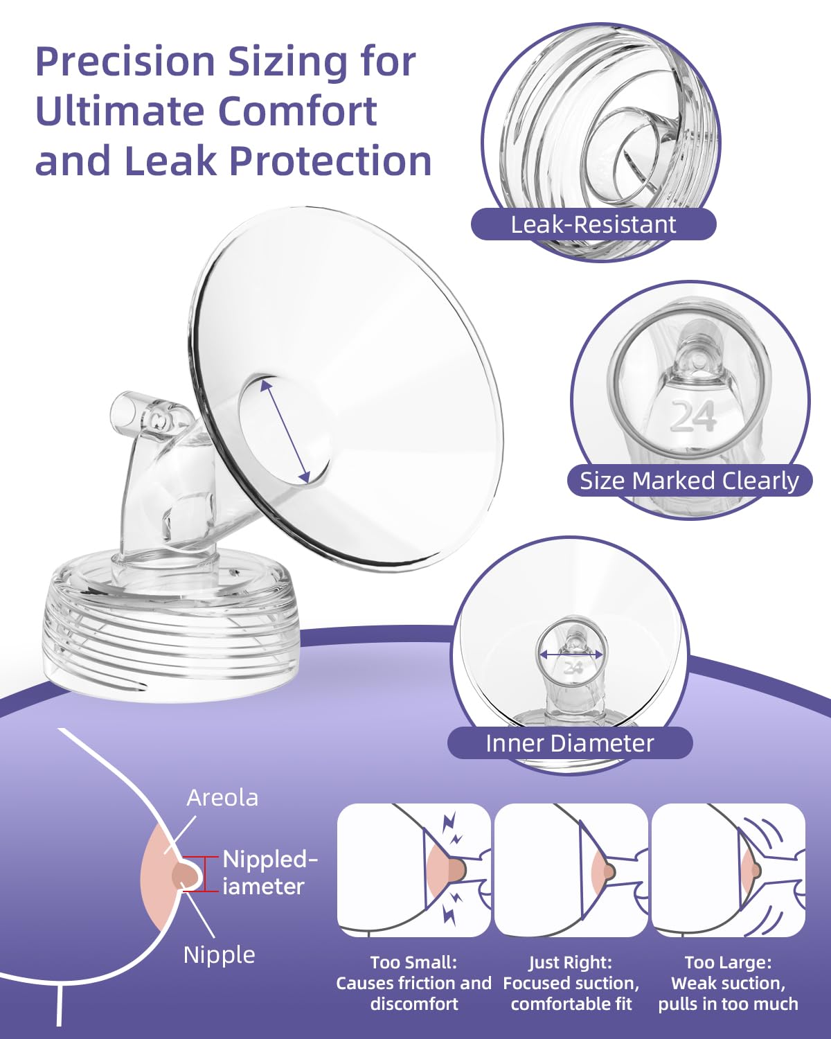 KAIYIV Spectra duckbill valve ready to restore efficient milk expression