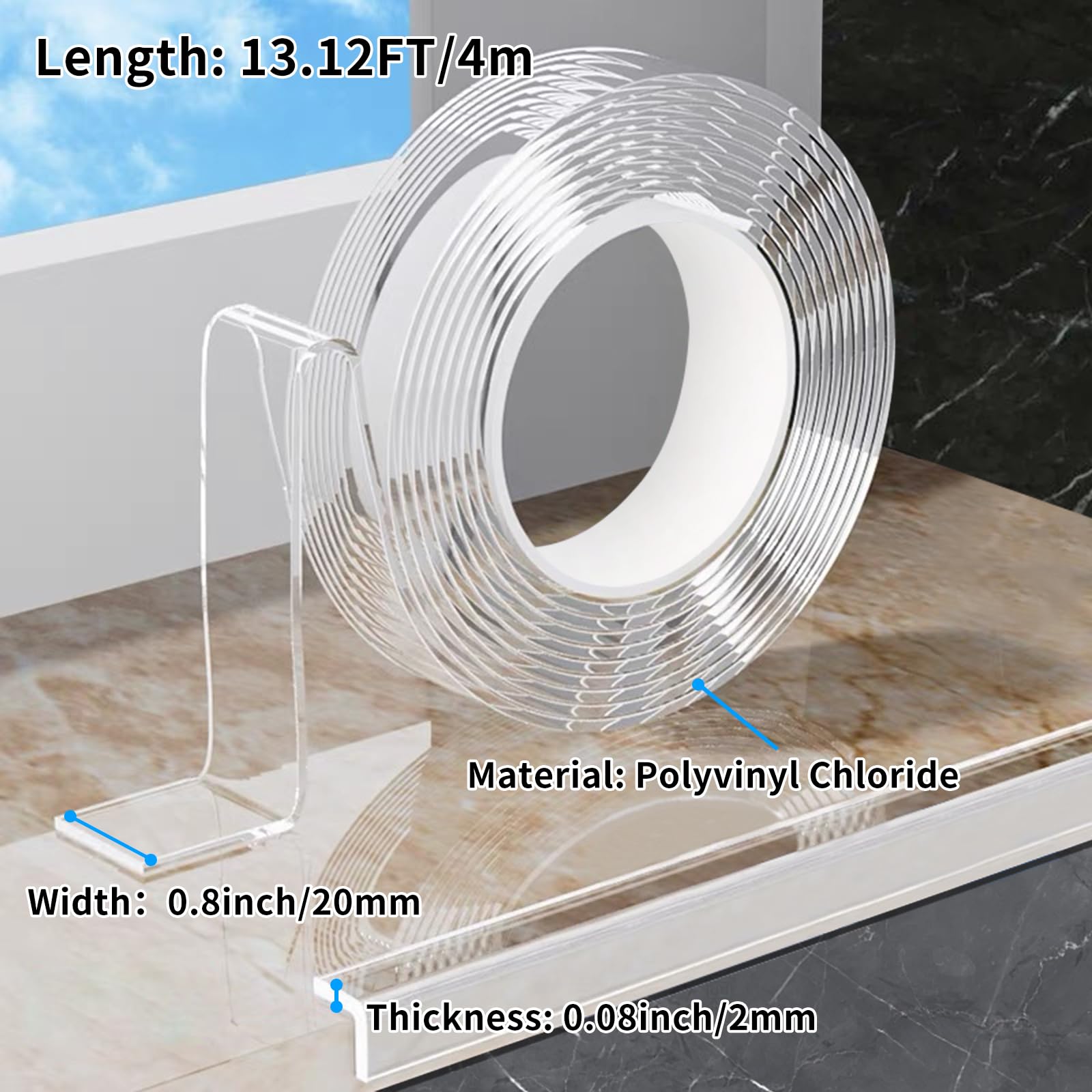 KAIYUER furniture edge protector clear finish guards furniture corners from daily bumps.