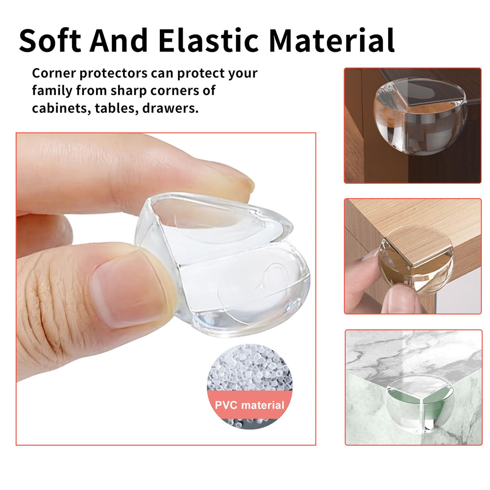 KAIYUER PVC corner guards with strong adhesive for quick, residue-free installation.