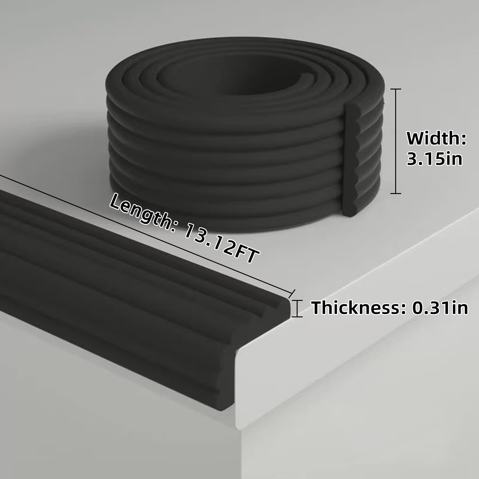 KAIYUER ultra-soft sponge edge protector cushions sharp furniture corners for safety.