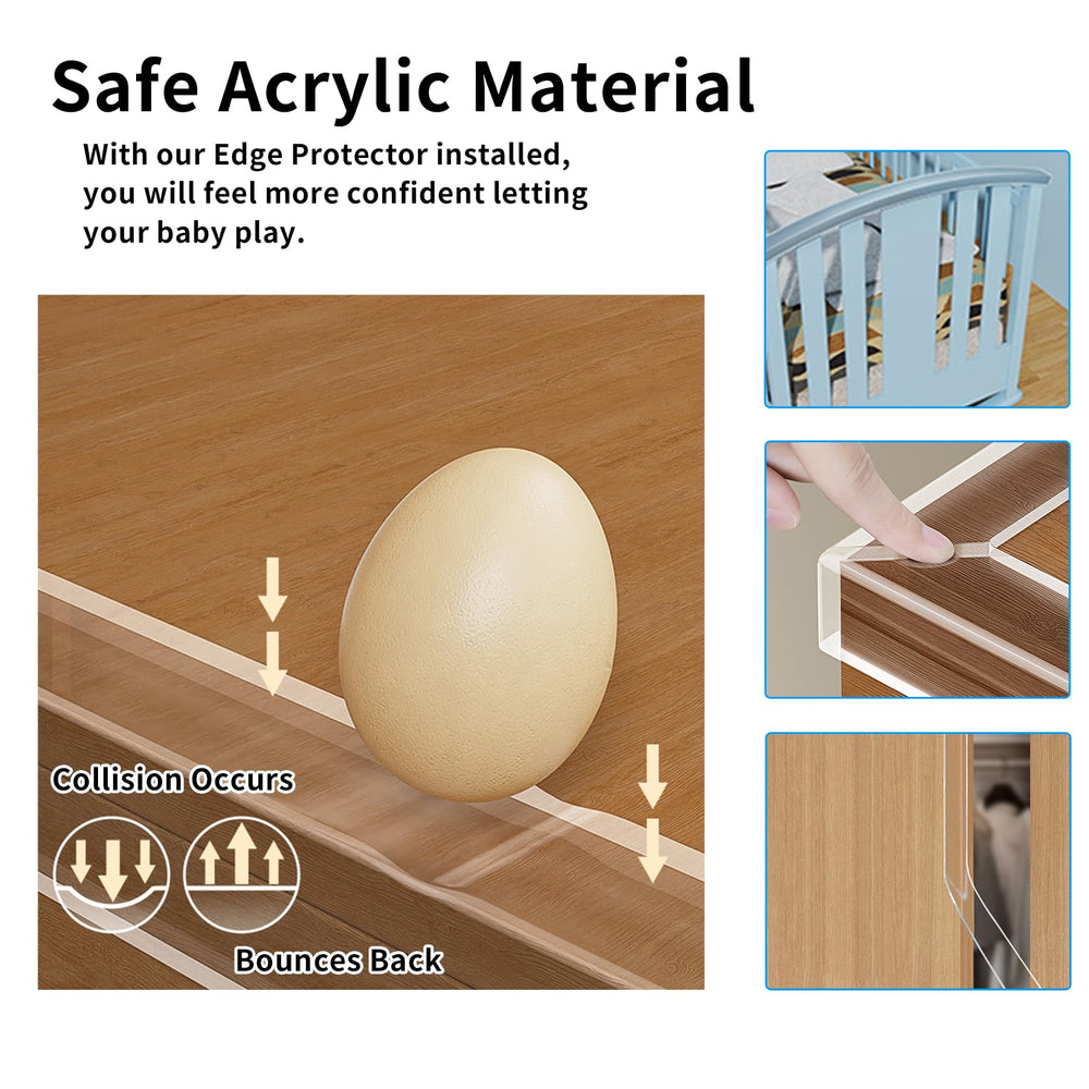 KAIYUER wall protector strip guards walls against nicks and scrapes.