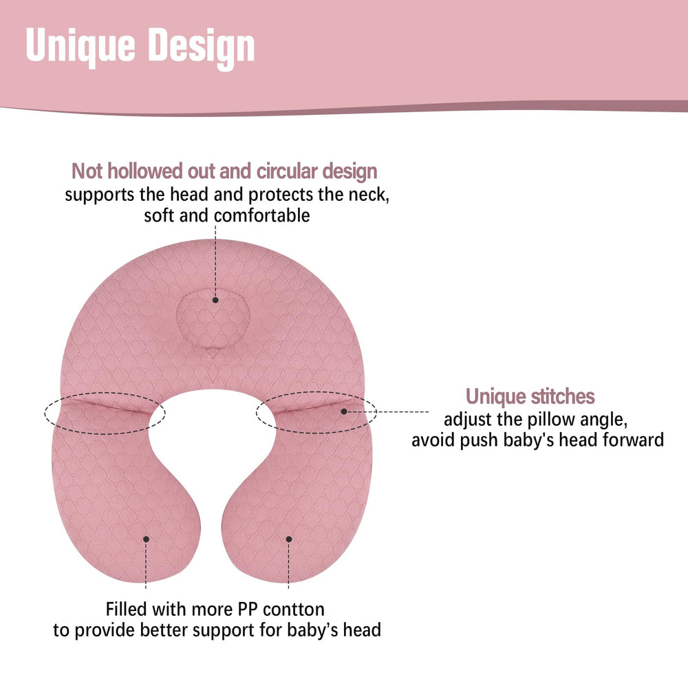 KAKIBLIN 100% organic PP cotton pillow delivers plush comfort