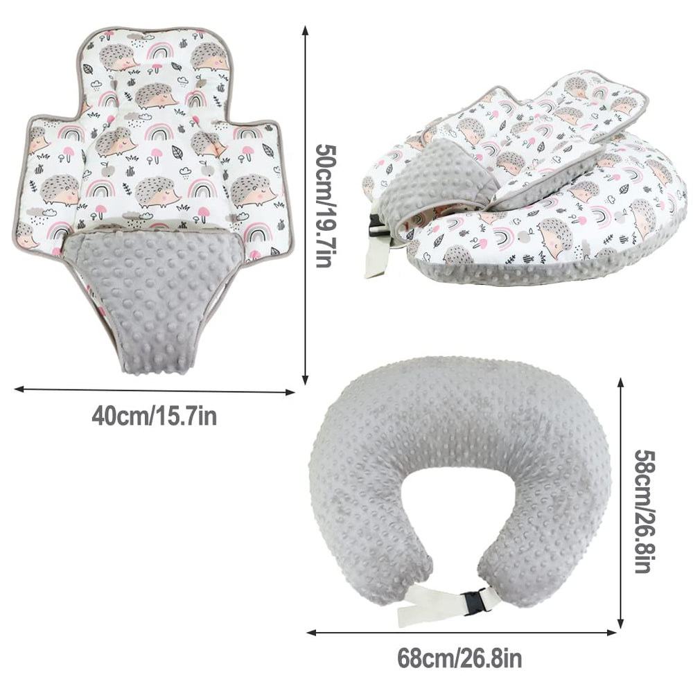 KAKIBLIN anti reflux design helps minimize milk spills during feeding