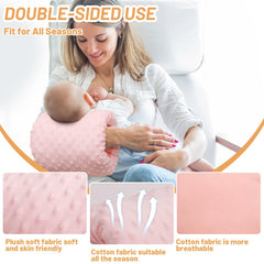 KAKIBLIN arm pillow close-up reveals soft mesh fabric and breathable surface.
