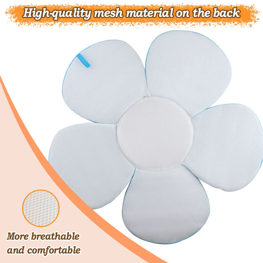 KAKIBLIN Baby Bath Mat lightweight and travel-friendly for packing
