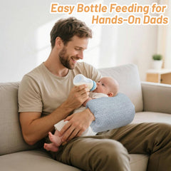 KAKIBLIN Baby Feeding Arm Pillow compact size for couch-side comfort.