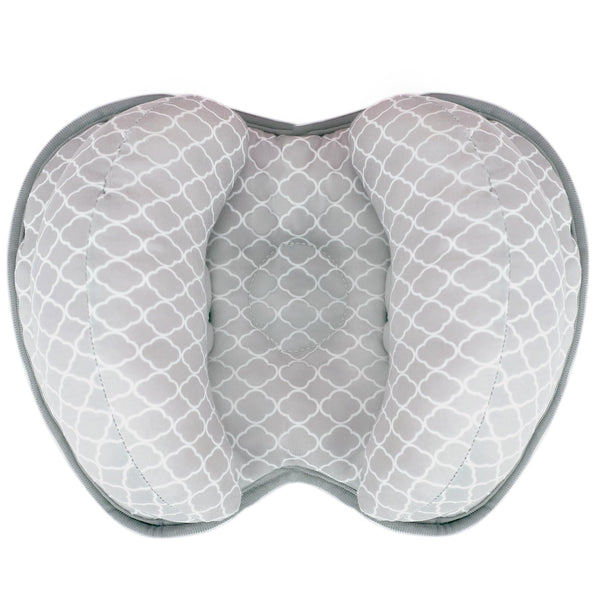 KAKIBLIN baby head neck support pillow in cloud color offers gentle stabilization during travel.