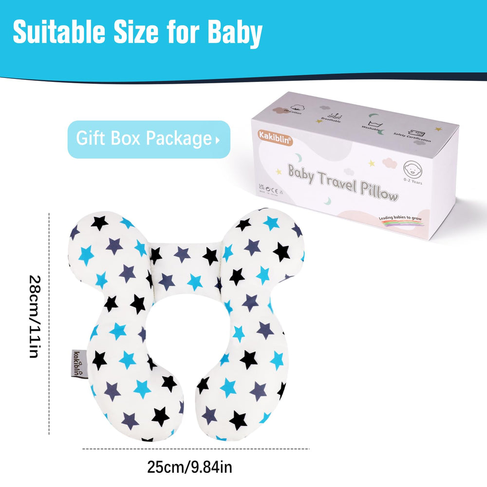 KAKIBLIN compact 25x25 cm size fits strollers and carriers.