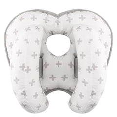 KAKIBLIN Baby Neck Pillow front view shows added head support for travel.