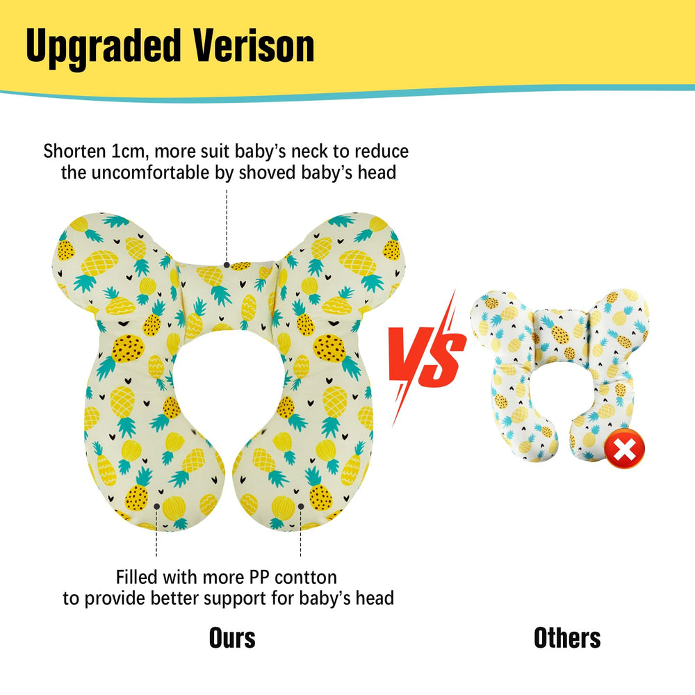 KAKIBLIN stroller usage keeps head stable on bumpy walks.