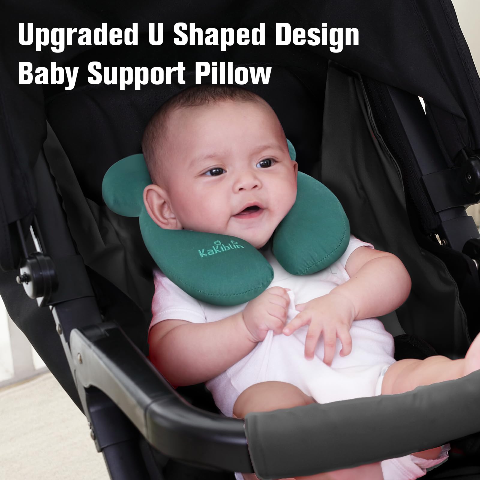 KAKIBLIN lightweight portable baby pillow easy to carry during travels