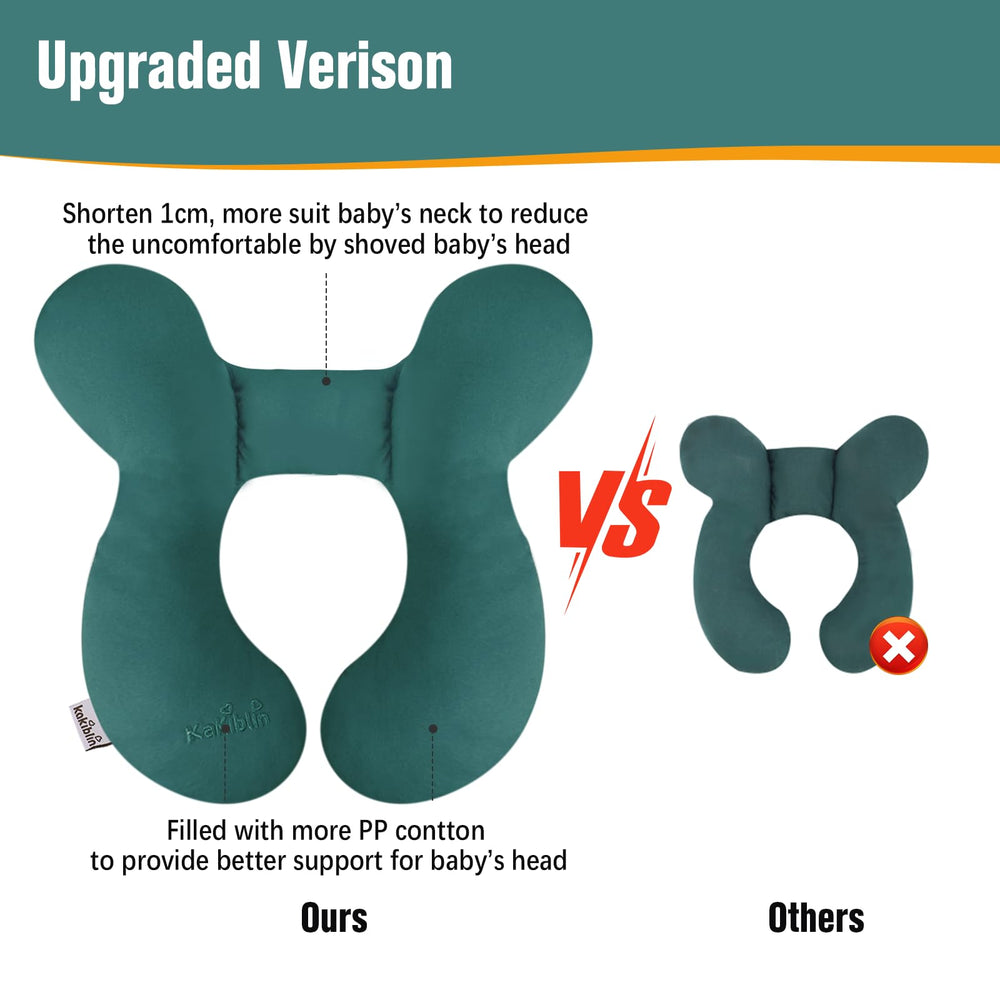 KAKIBLIN machine-washable baby pillow for easy cleaning