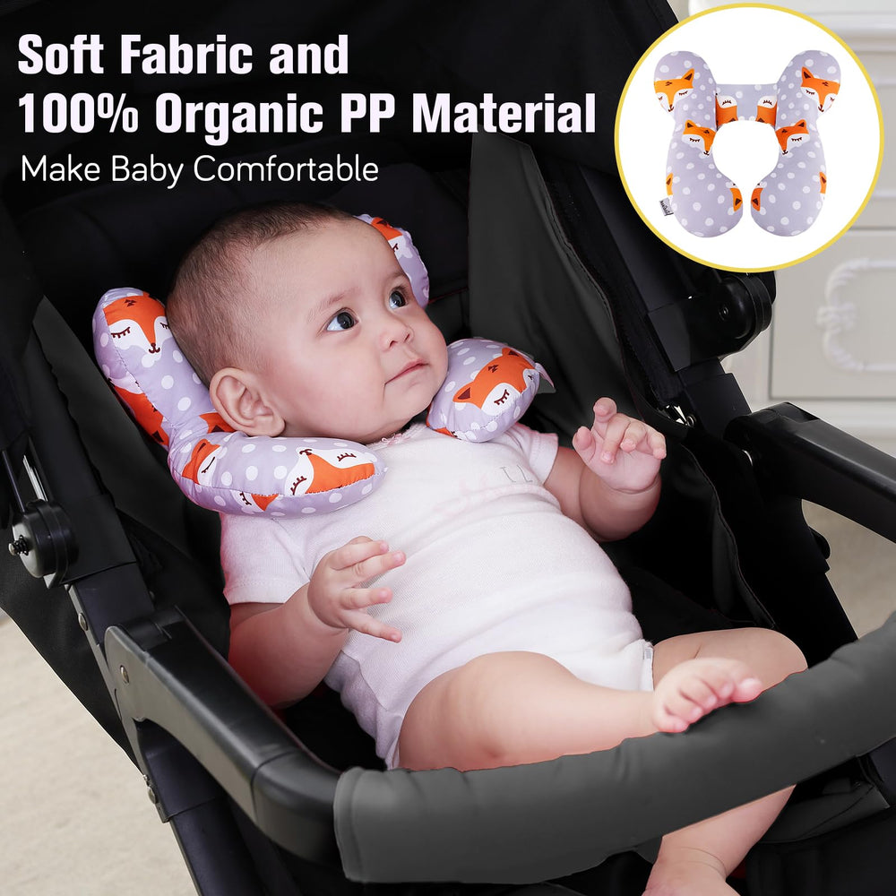 KAKIBLIN pillow showing side support with cotton fill for extra comfort