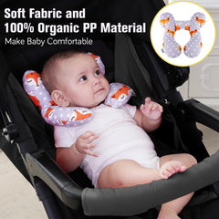 KAKIBLIN pillow showing side support with cotton fill for extra comfort