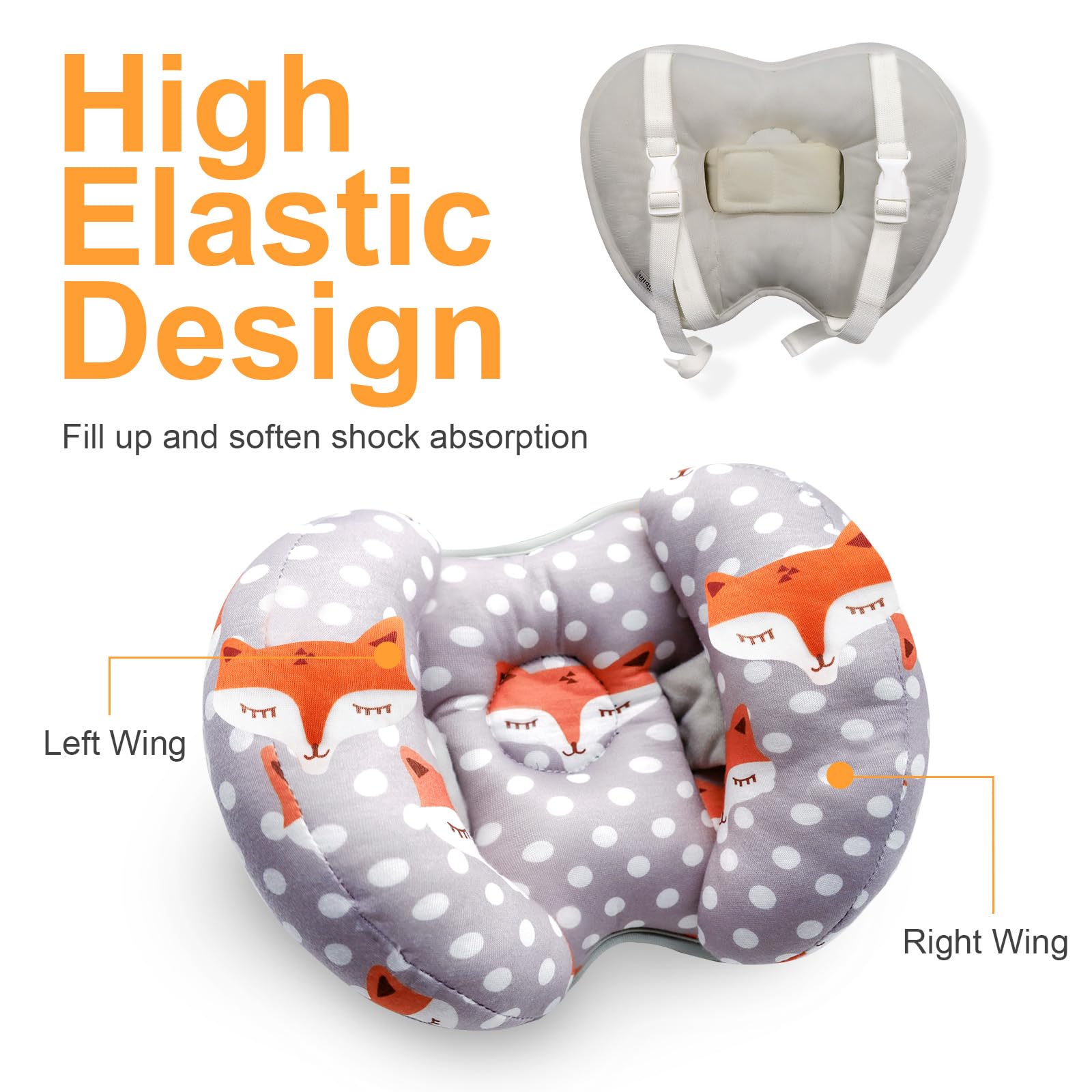 KAKIBLIN Banana shape design close-up for adjustable comfort