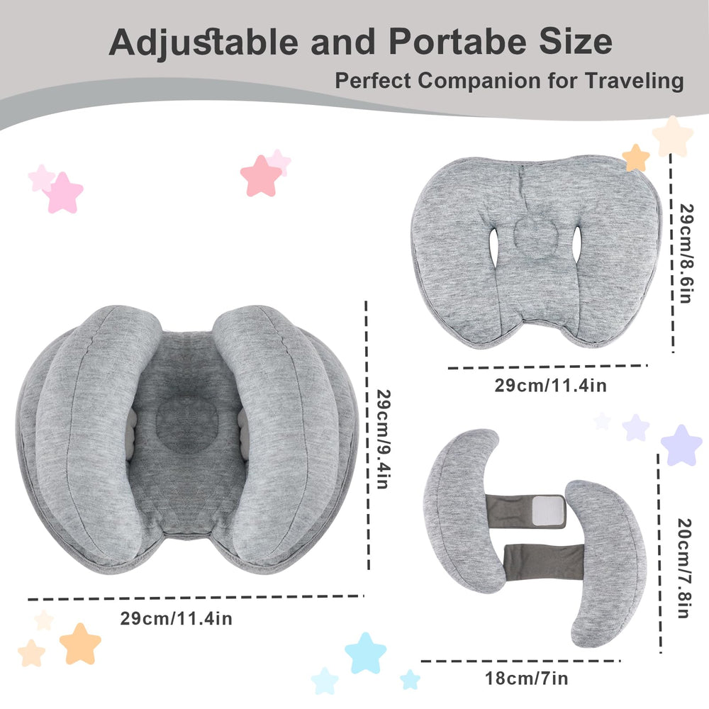 KAKIBLIN breathable polyester fibers keep baby comfortable with good airflow.