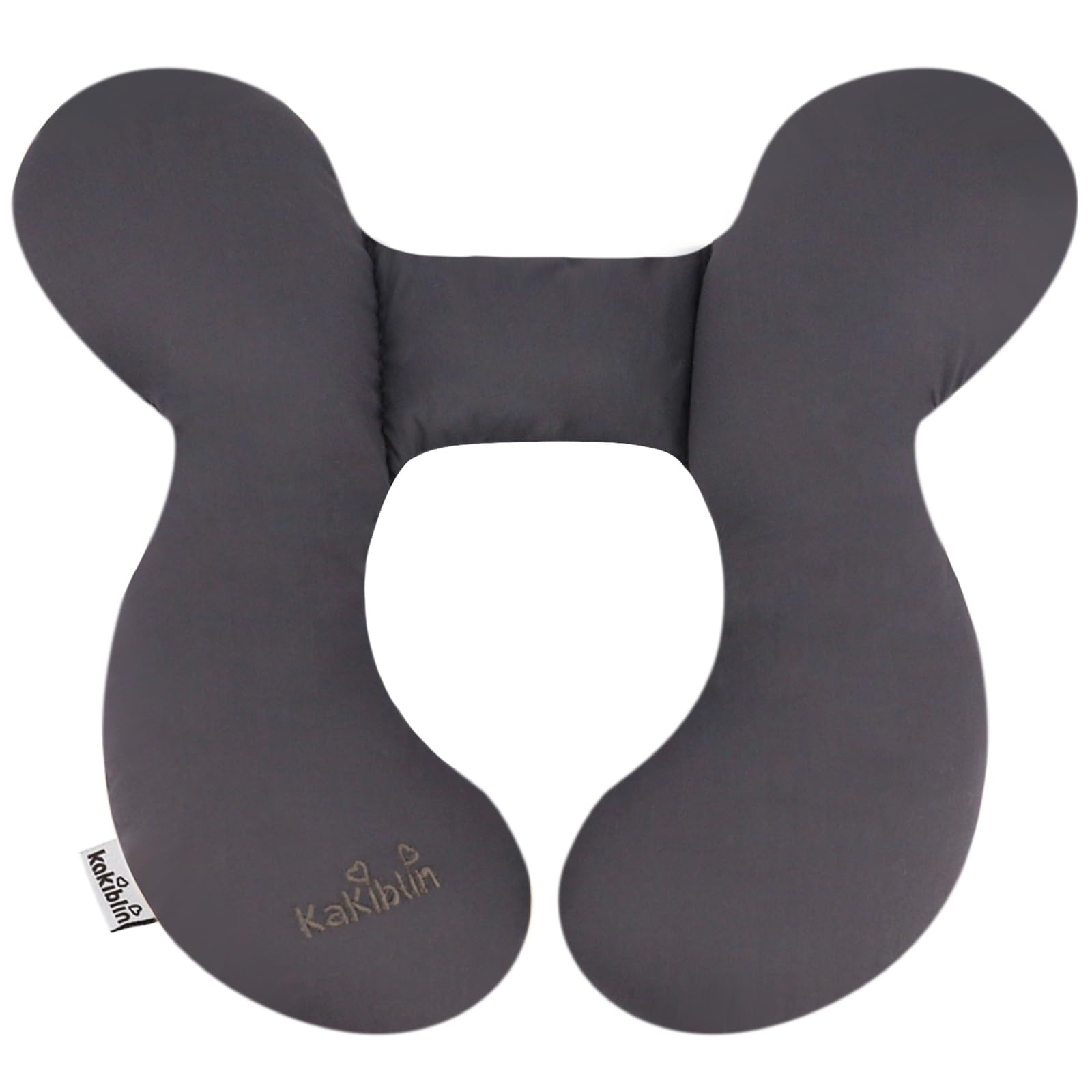 KAKIBLIN ergonomic baby neck pillow supports comfortable positioning during rides.