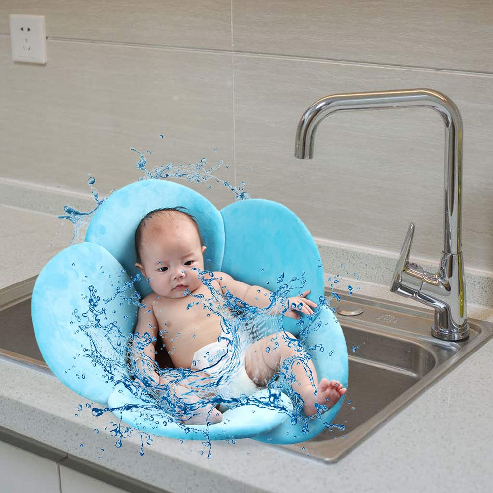 KAKIBLIN Flower Bath Mat size 77 cm 77 cm 3 cm for newborn baths