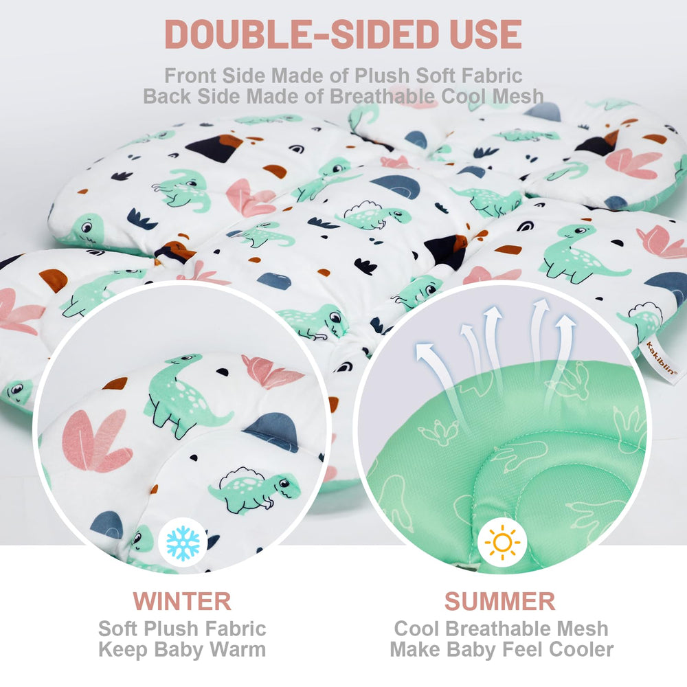 KAKIBLIN belt covers and buckle cover protect skin from friction during drives