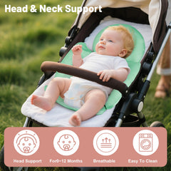 KAKIBLIN breathable mesh side helps regulate baby's temperature in warm weather