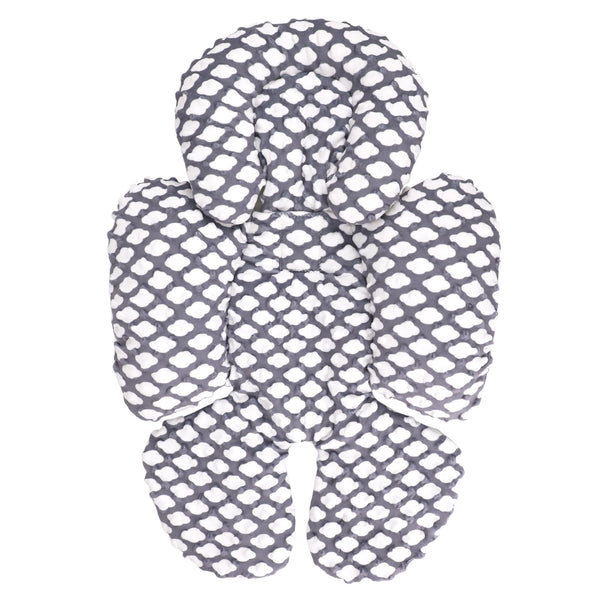 KAKIBLIN infant car seat insert offering cloud head support for newborns during car rides.