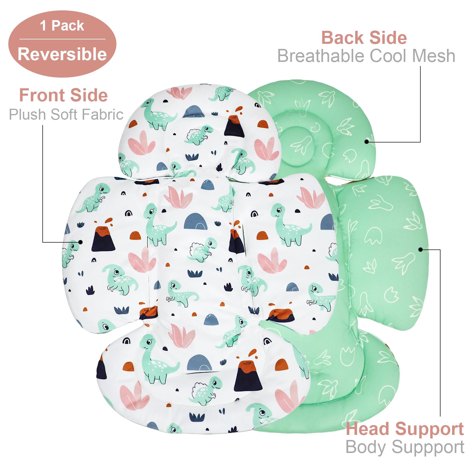 KAKIBLIN universal compatibility for major brands ensures versatile fit across car seats and strollers