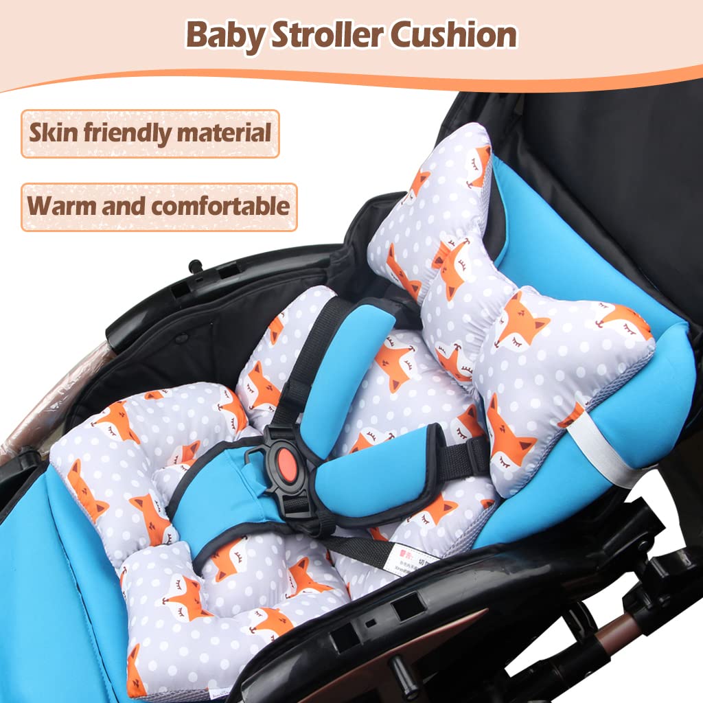 KAKIBLIN infant seat insert offers full body support for growing babies.