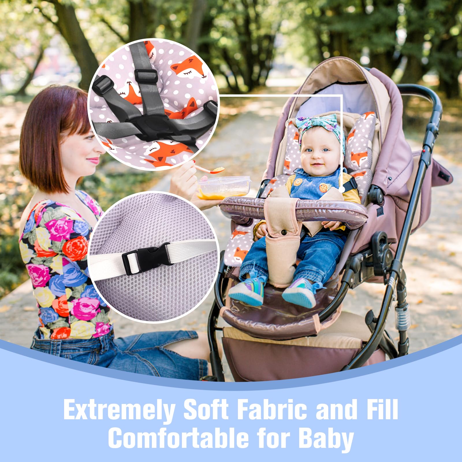 KAKIBLIN infant seat insert makes a thoughtful baby shower gift.