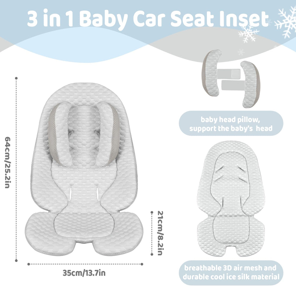 KAKIBLIN machine-washable cushion stays fresh between uses.