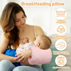 KAKIBLIN nursing arm pillow during a feeding session highlights ergonomic support for mom.