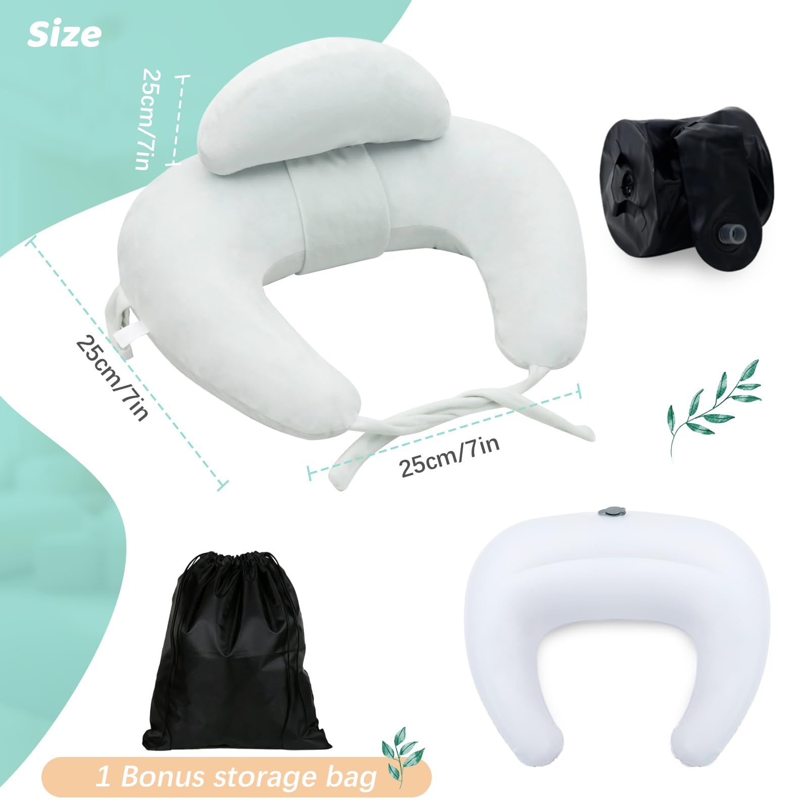 KAKIBLIN nursing-pillow-travel-ready-compact highlights portable design.
