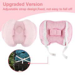 KAKIBLIN removable neck pillow eases use in strollers and car seats.