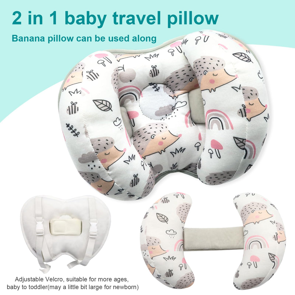 KAKIBLIN ultra-soft fabric with PP cotton provides breathable head support.