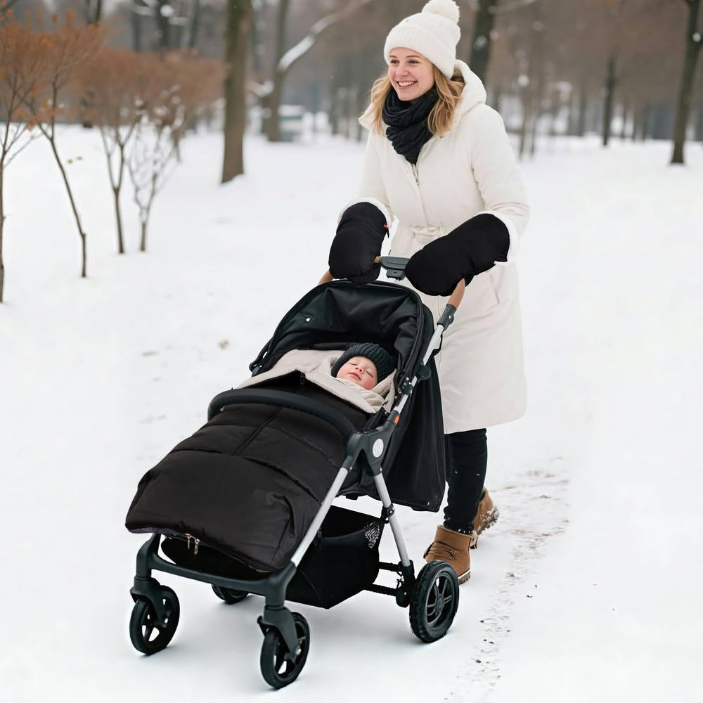 KAKIBLIN universal-fit design attaches securely to most strollers