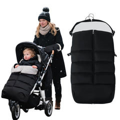 KAKIBLIN stroller footmuff waterproof outer protects baby from rain and wind