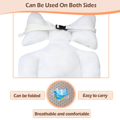 KAKIBLIN toddler seat pad for car seat harness helps secure fit.