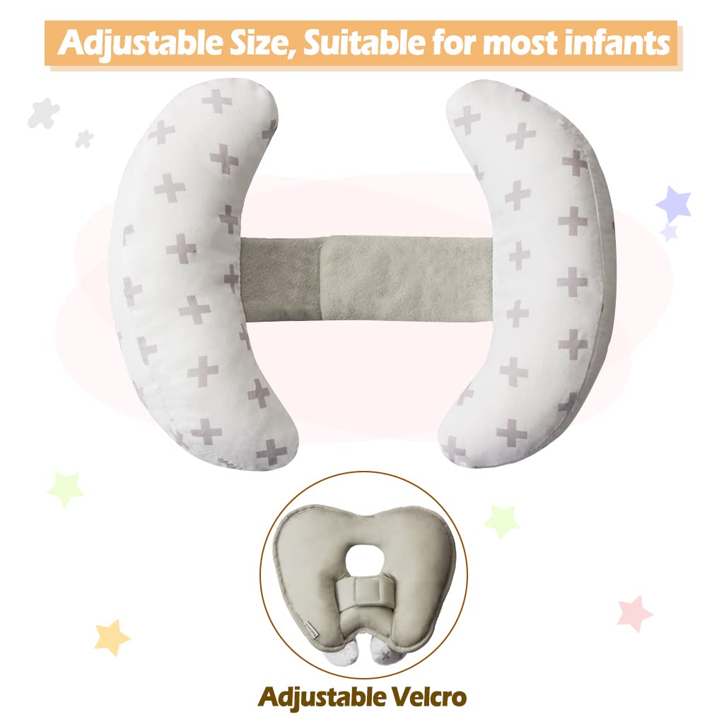 KAKIBLIN travel pillow stabilizes head during stroller rides for steady rest
