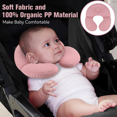 KAKIBLIN upgraded infant neck support for car seats keeps head steady