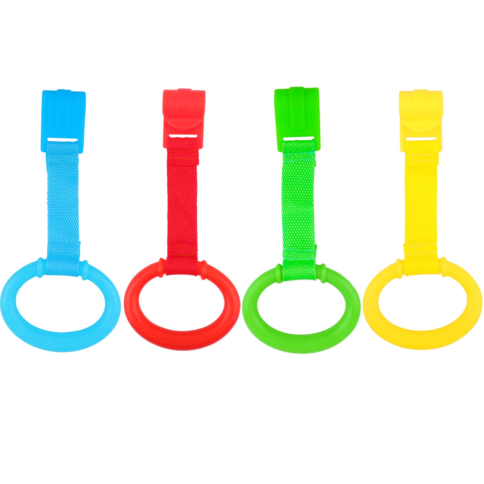 KALAMANDA blue pull-up rings for toddlers improving standing practice