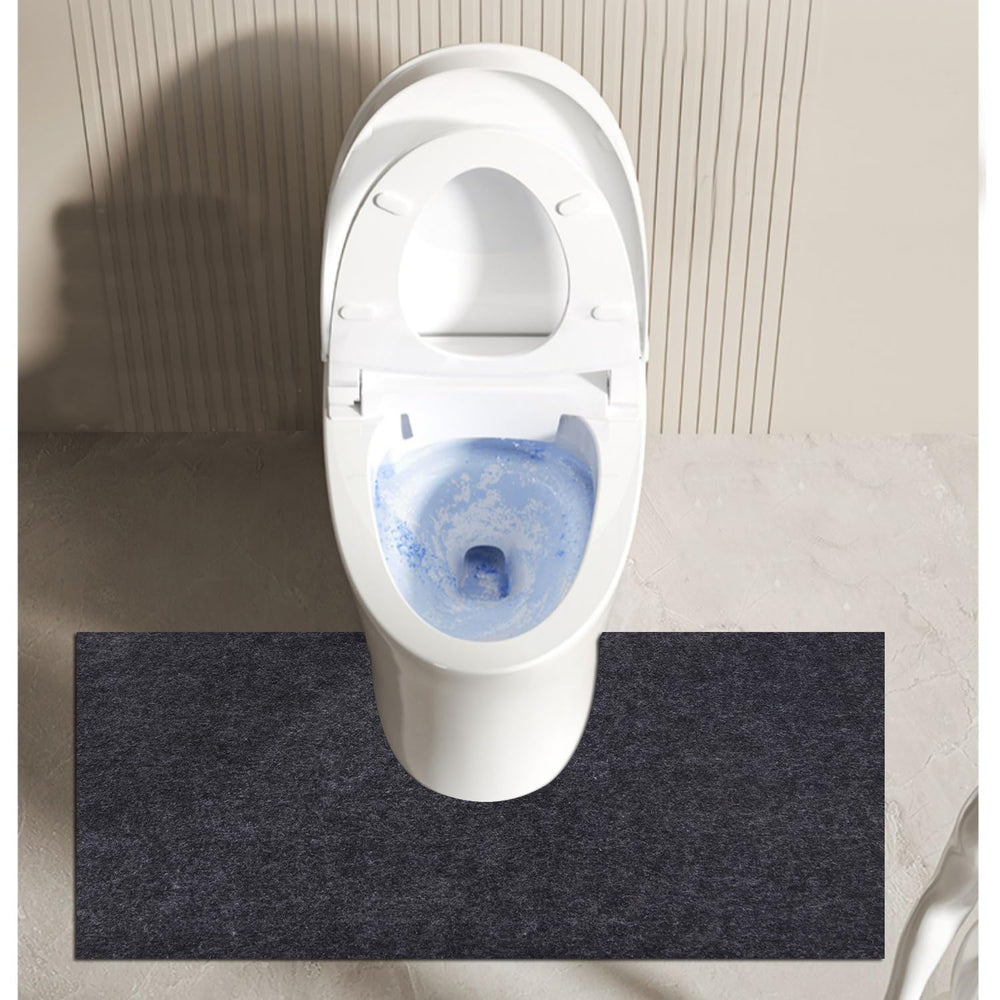 KALASONEER Potty Mat with waterproof backing protects floors from leaks.